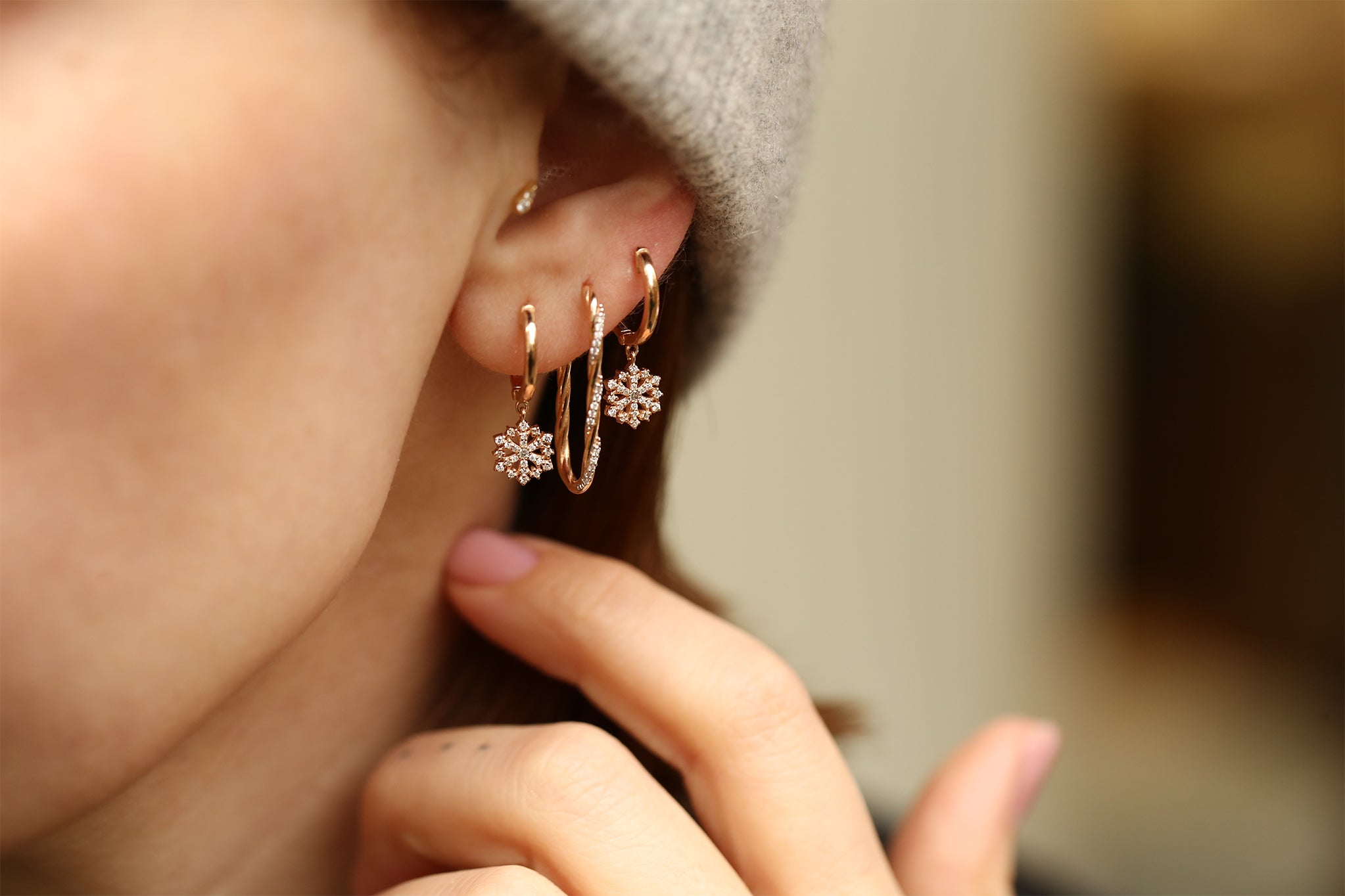 Frozen Earring