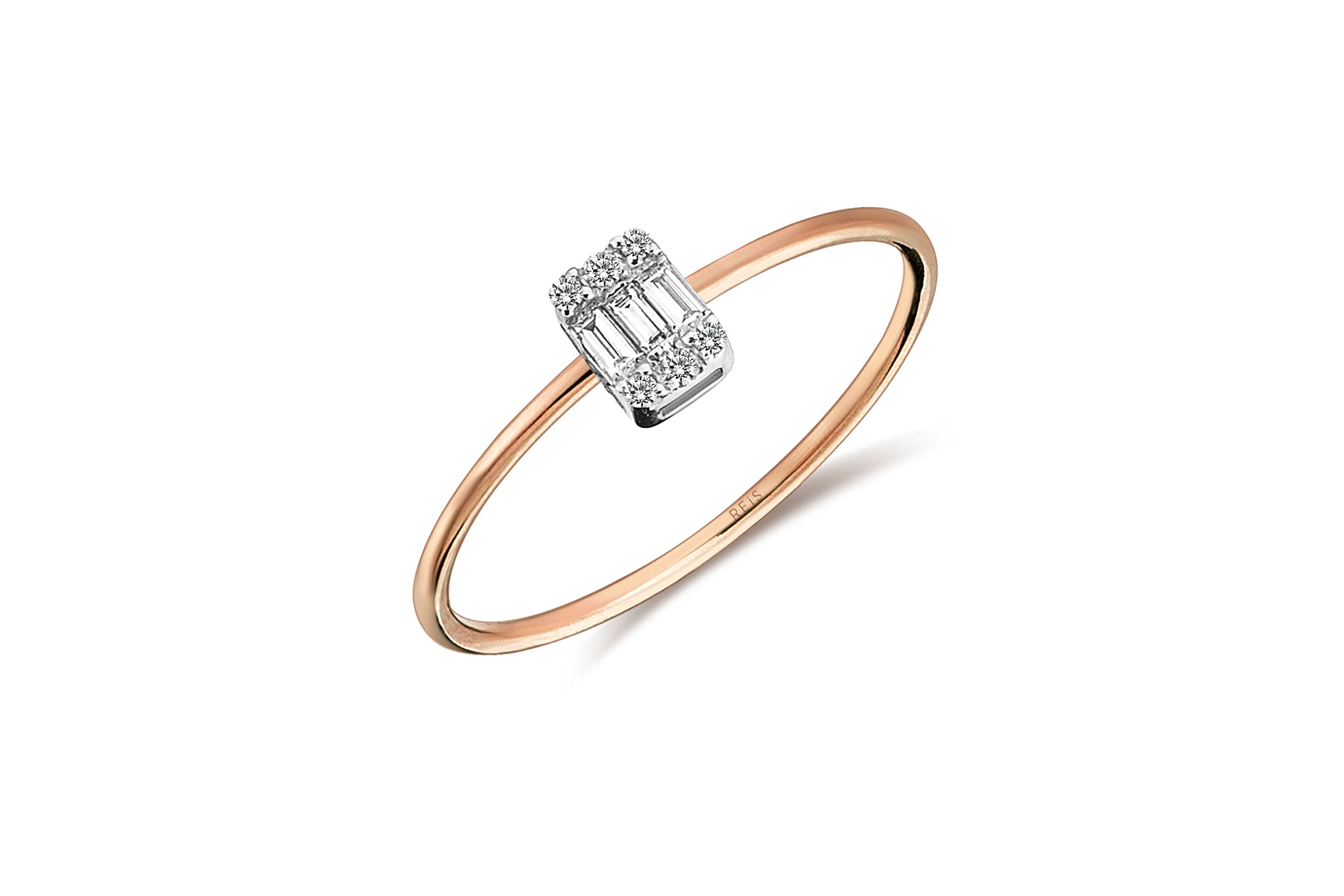 Baguette Wire Ring