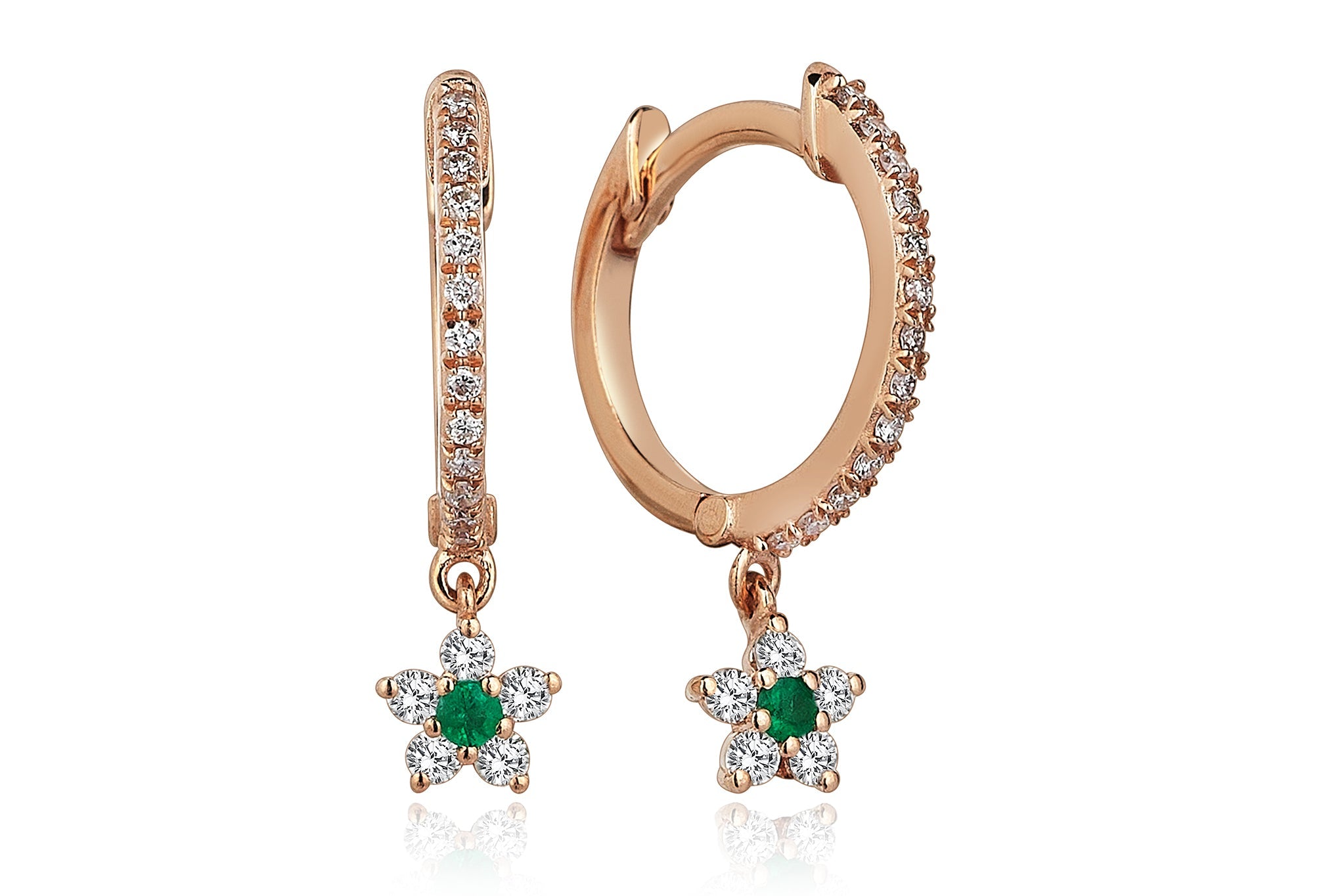 Cemre Emerald Earrings