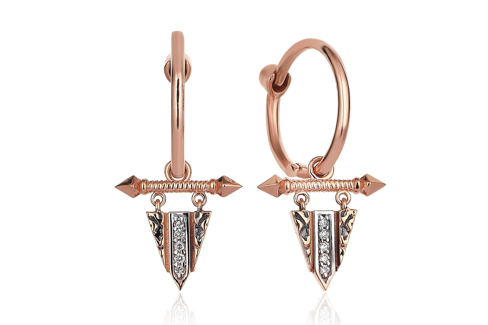 Pyramid Earrings