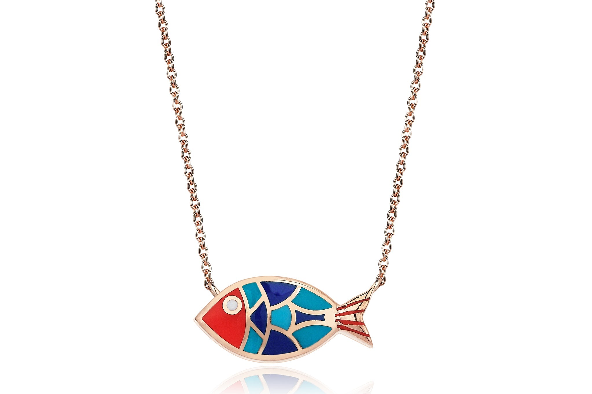 Carnival Fish Necklace