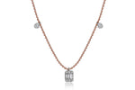 Load image into Gallery viewer, Baguette Cut Diamond  Necklace
