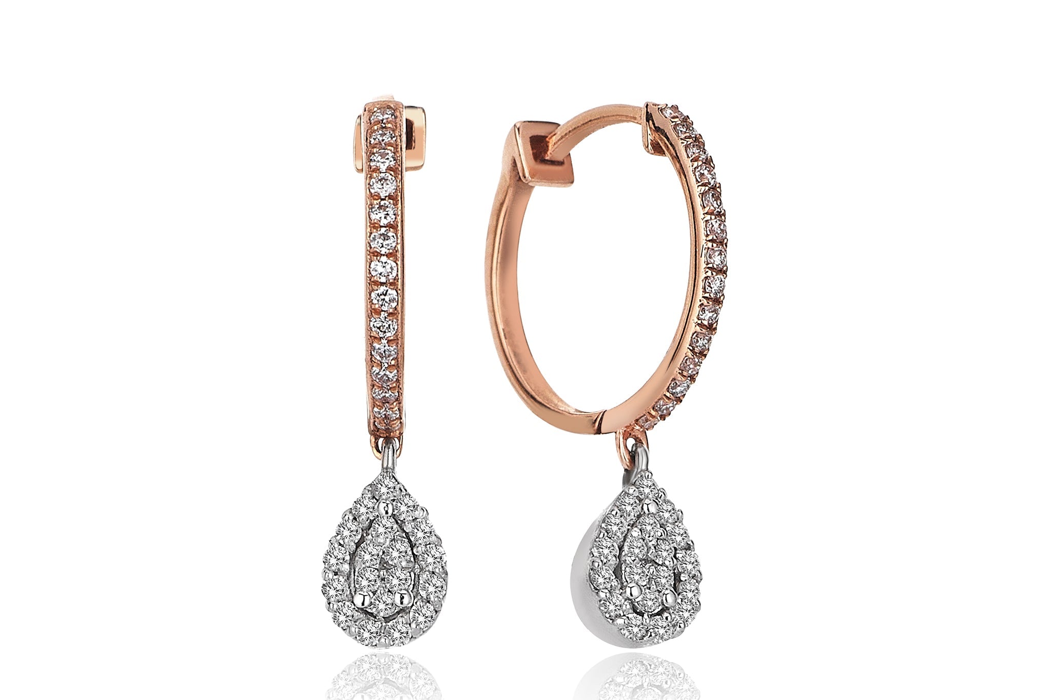 Drop Diamond  Earring