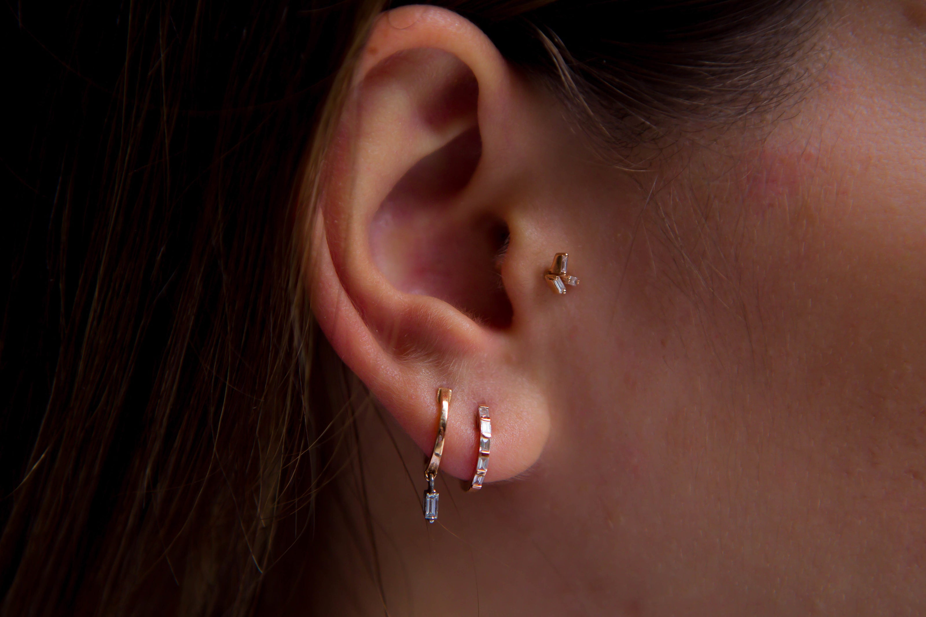 Mini hot sale ear piercing