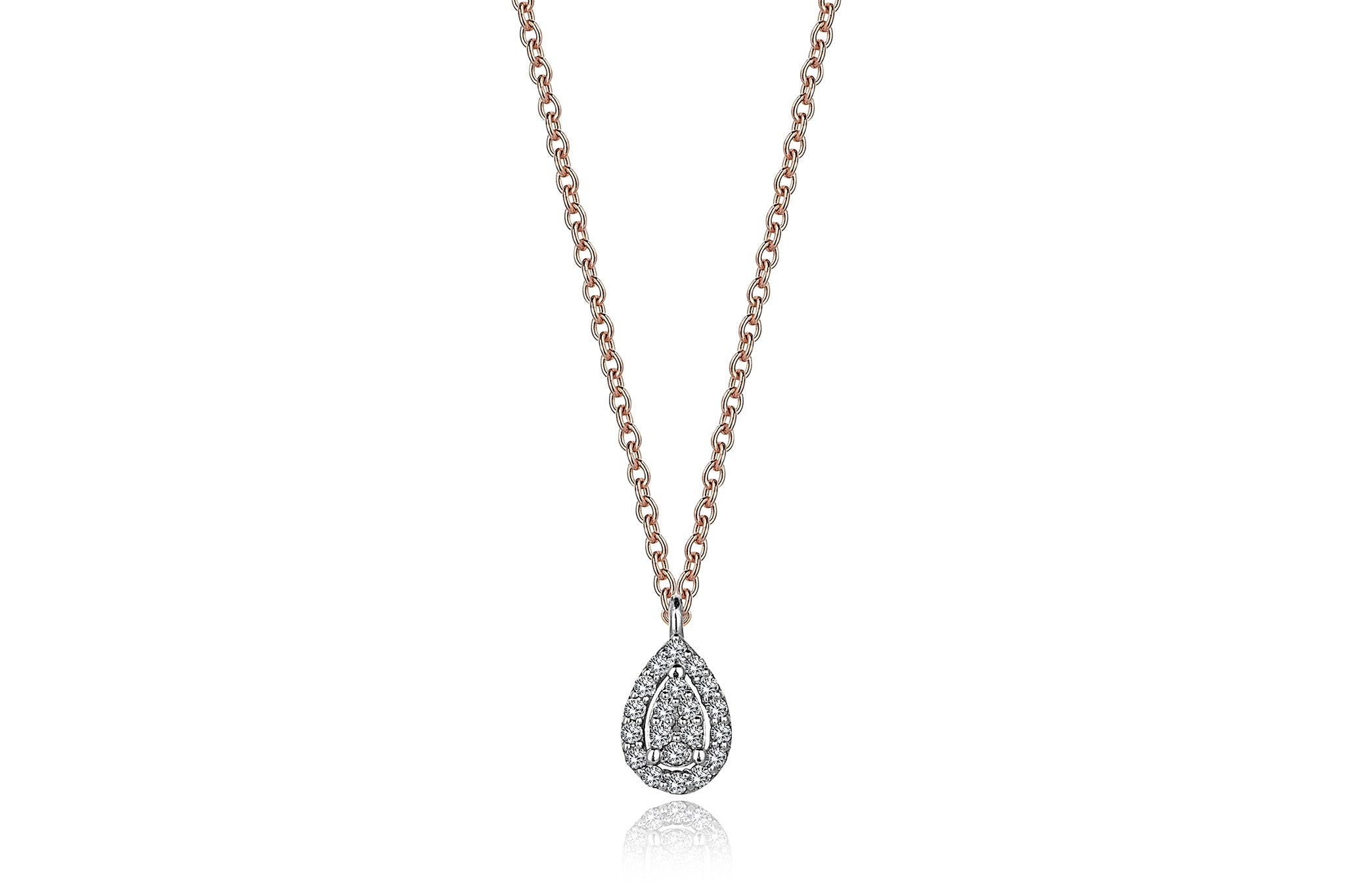 Drop Diamond Necklace