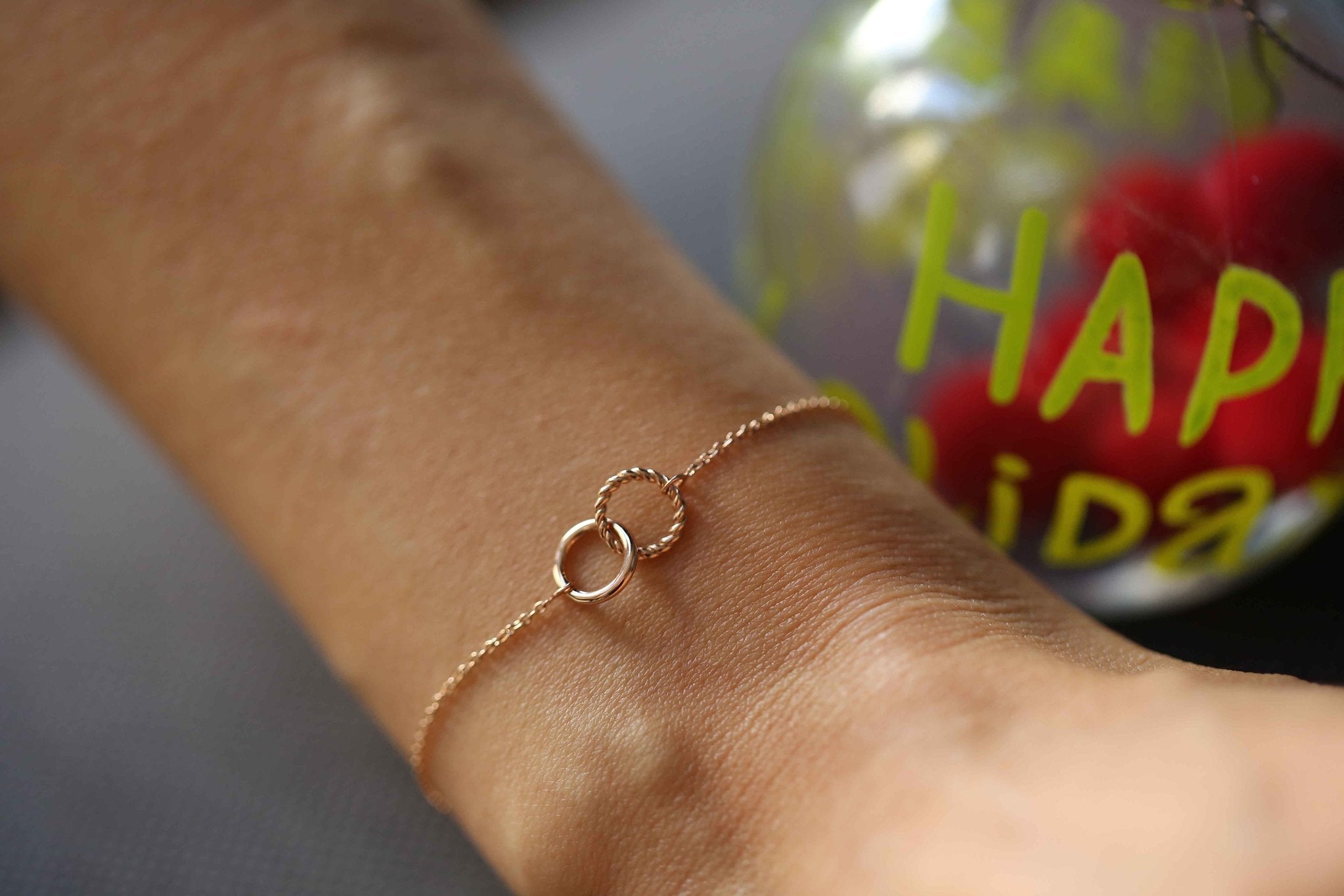 Nested Hoops  Bracelet