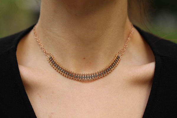 il Prosecco Brown Diamond Necklace