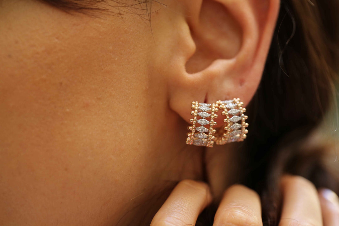 Prosecco Queen Diamond Earring