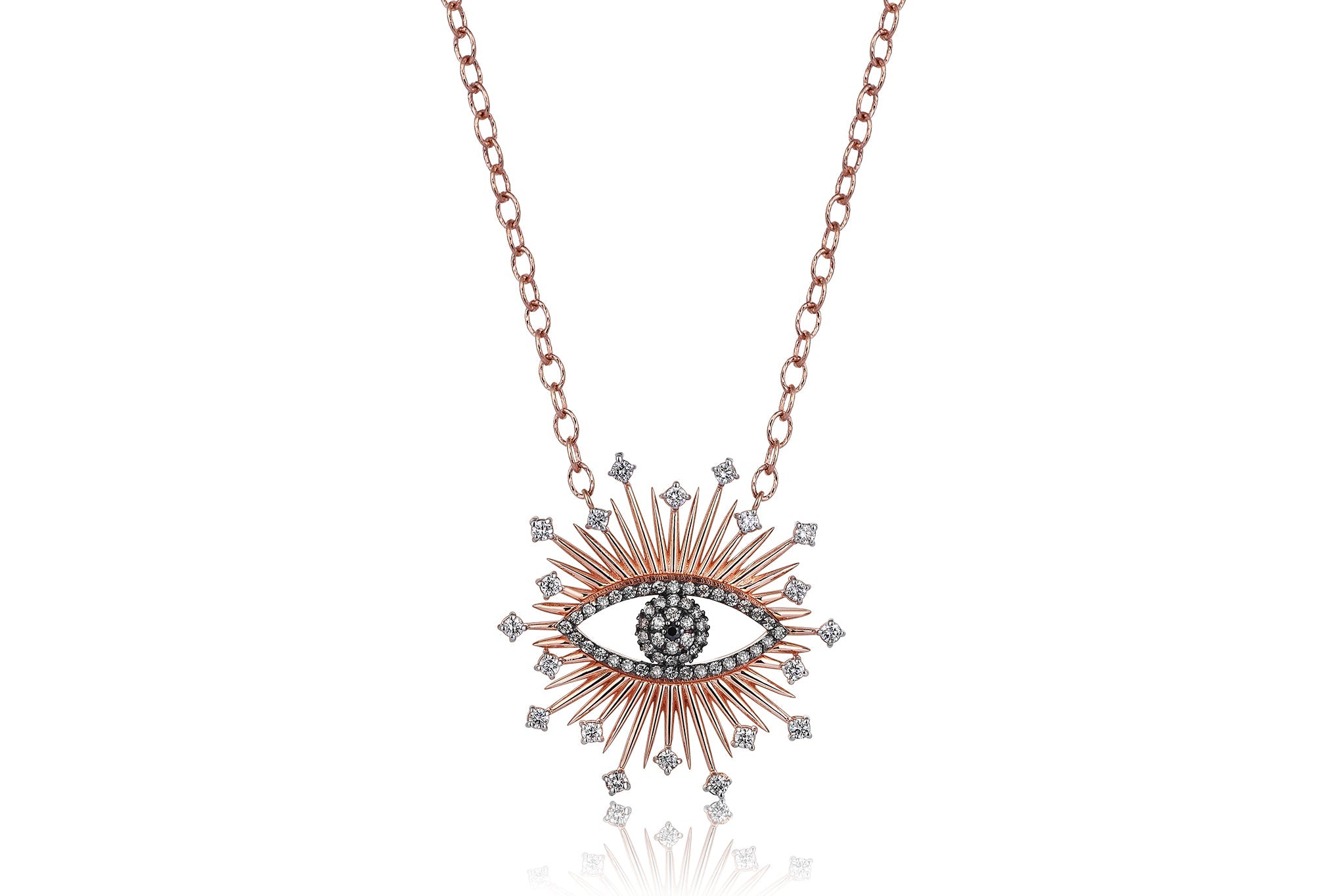 Debut Eye Diamond  Necklace