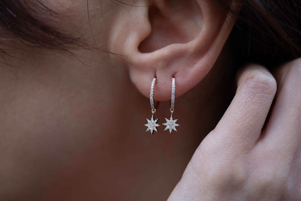 North 2.0 Diamond  Earring