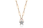 Load image into Gallery viewer, Mars Star Diamond  Necklace
