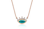 Load image into Gallery viewer, Blue Moon Diamond Necklace
