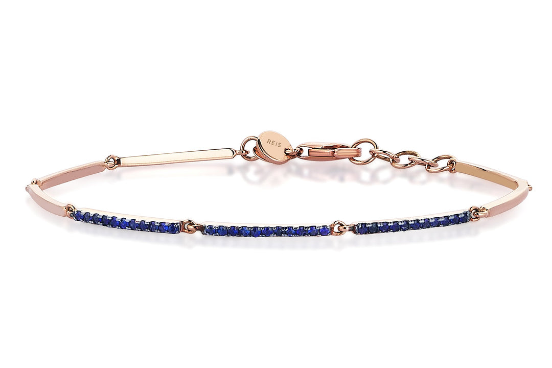 Line Sapphire  Bracelet