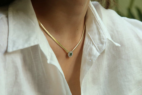 Arte Emerald  Necklace