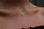 Load image into Gallery viewer, Mini Three Stone Diamond  Necklace
