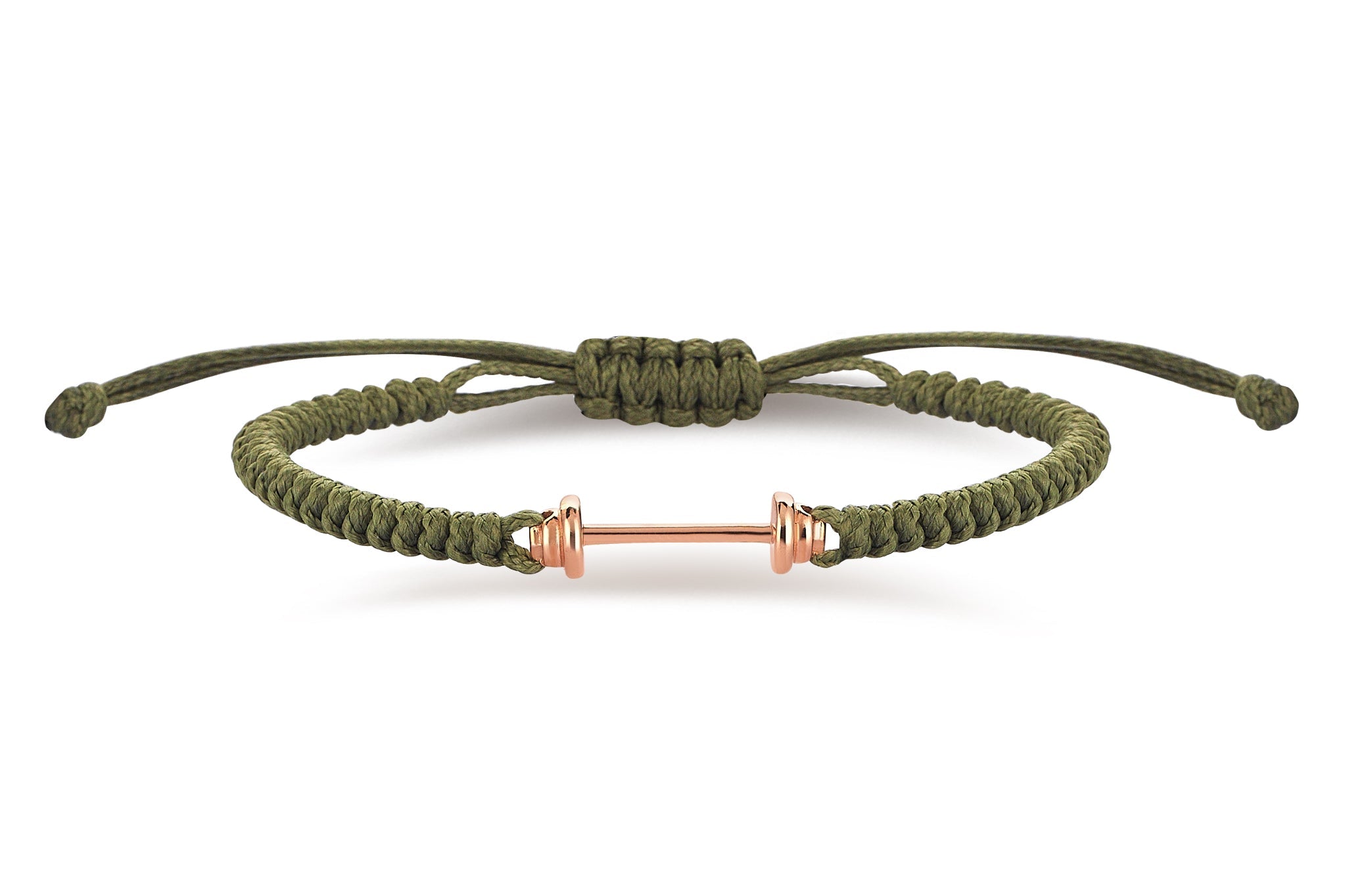 Dumbell Rope Men Bracelet