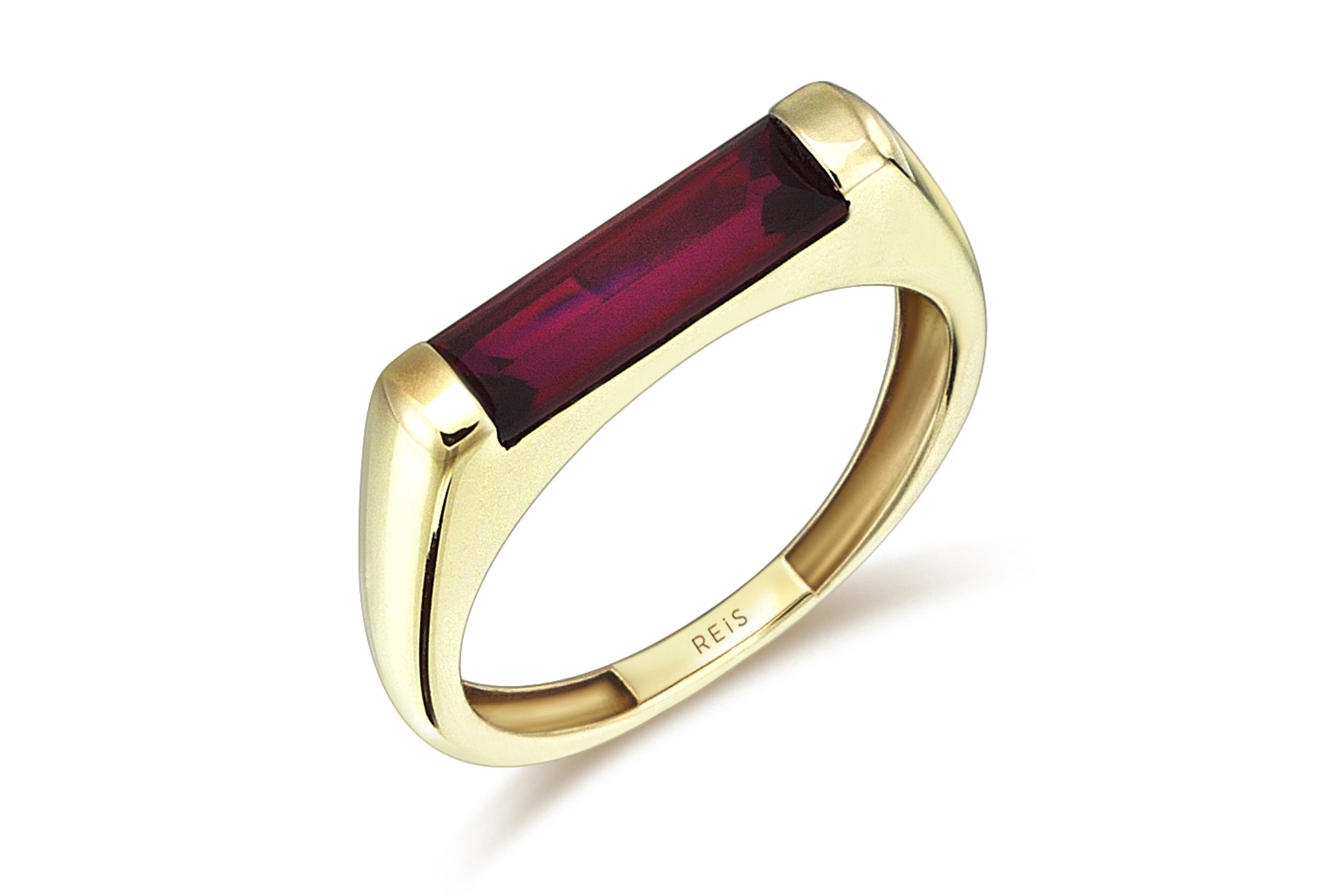 Ruby Line Ring