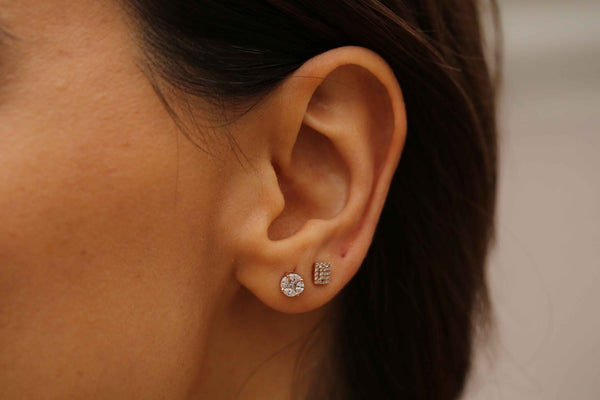 Marquise Feraye Diamond  Earring