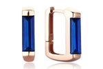 Load image into Gallery viewer, Sapphire Line Earring
