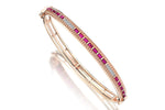 Load image into Gallery viewer, Mon Cher Berry Diamond and Ruby  Bracelet
