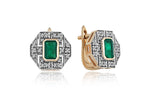 Load image into Gallery viewer, Arte Emerald  Earring

