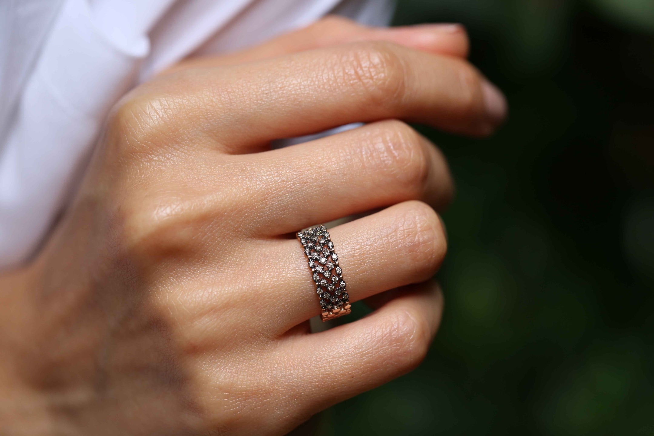 Loure Shine Brown Diamond Ring