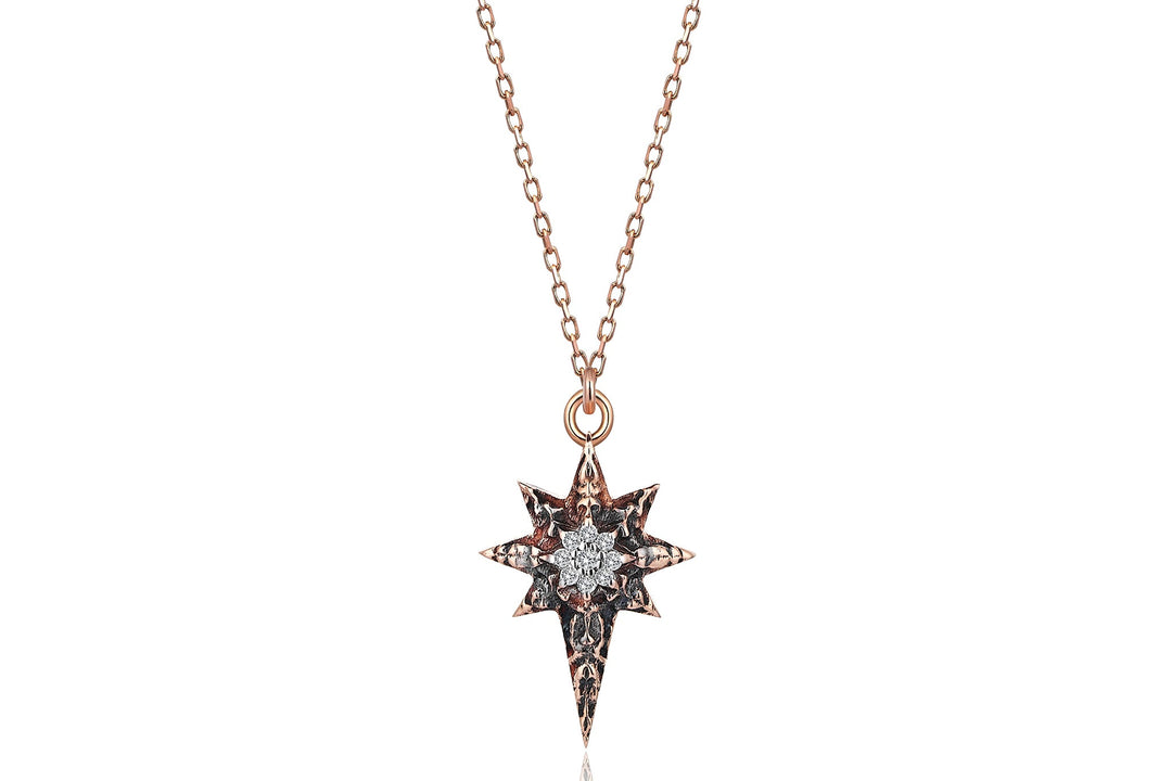 North Dia Diamond  Necklace