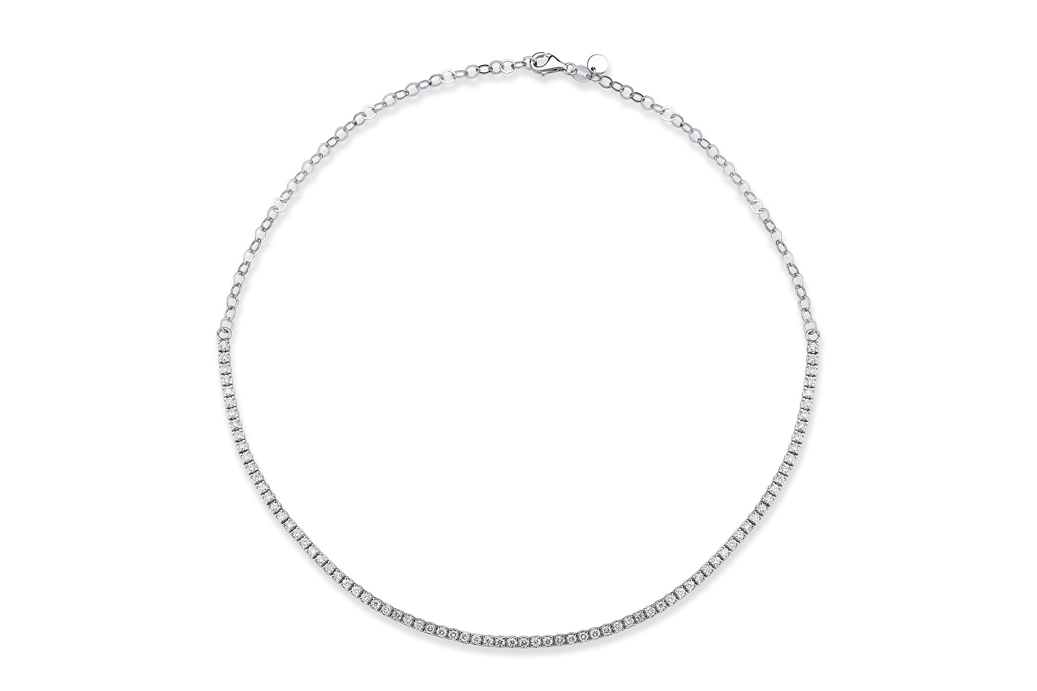 Tennis Choker Diamond  Necklace